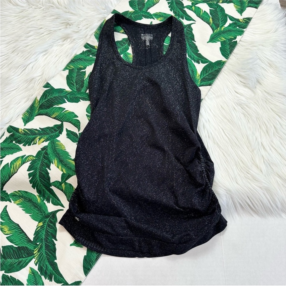 Athleta Shimmer Speedlight Tank 972